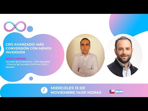 CRO Avanzado: Más Conversión con Menos Inversión con Diego Urfeig