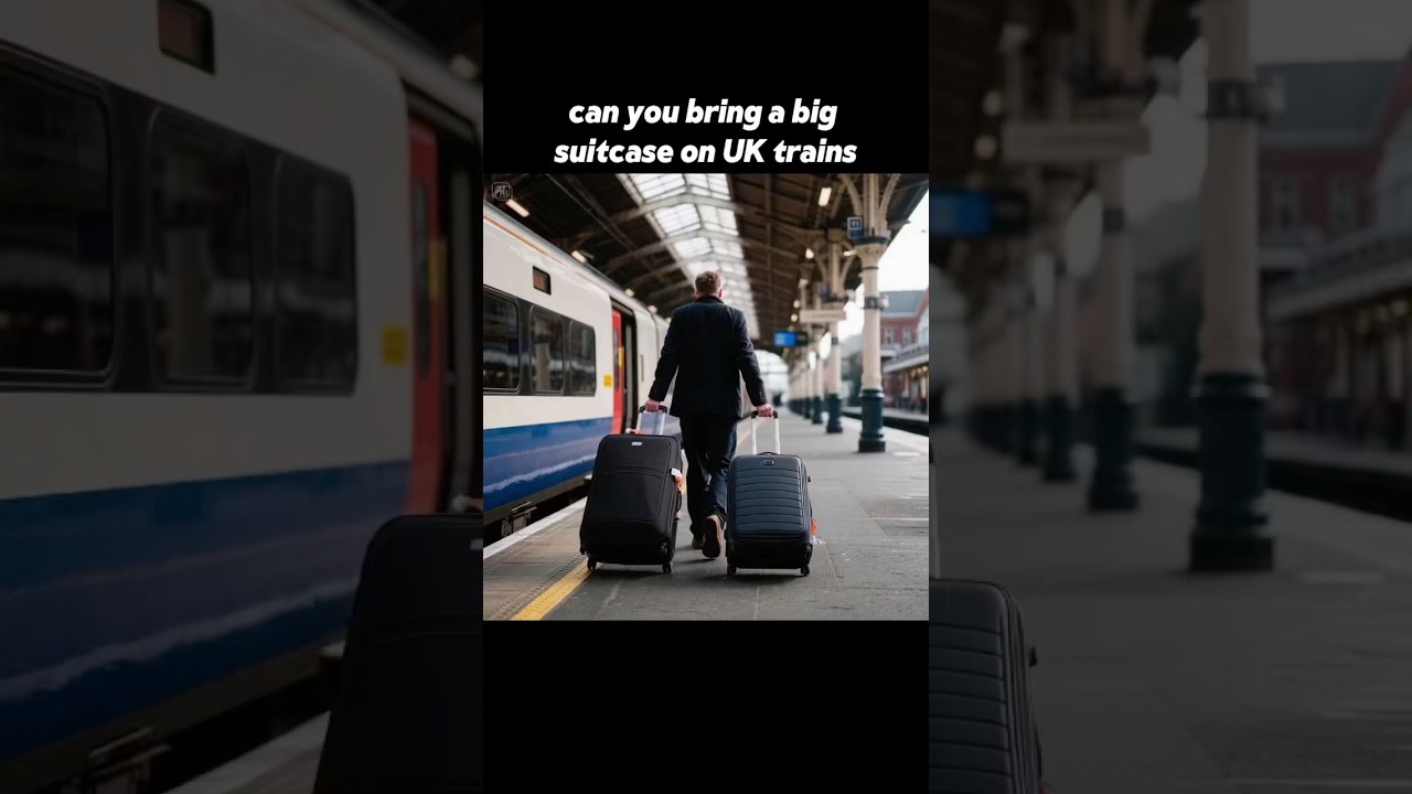 Apakah boleh membawa koper besar di kereta api Inggris? #perjalanan #tipsperjalanan #kereta