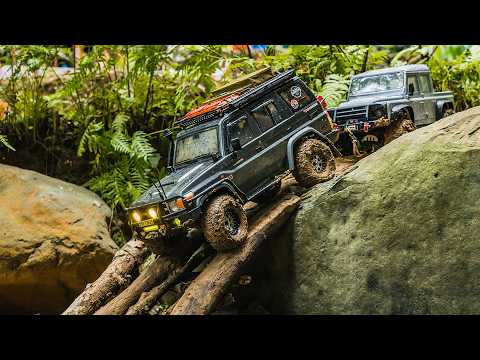 Rc Crawler, 1/10 Scale Rc Group Challenging the River of Rocks | Rc Cars Off Road