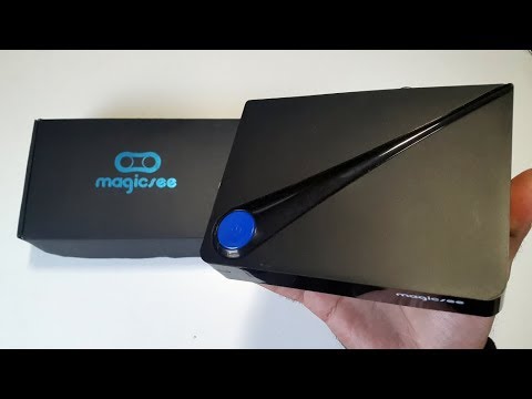 MAGICSEE C300 Hybrid Android TV Box / DVB-S2/T2/C / 2GB+16GB