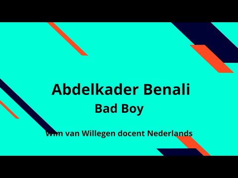 Abdelkader Benali - Bad Boy