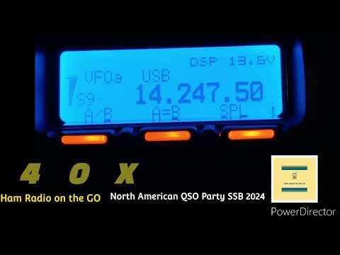 North American QSO Party SSB 2024 NAQP SSB On Air , Band And Propagation Reports. #hamradio