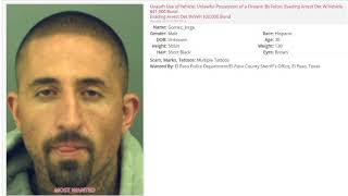 Texas Most Wanted (El Paso County)