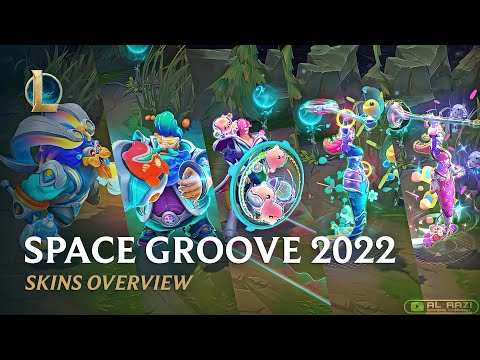 All Space Groove 2022 Skins Overview Gragas, Ornn, Teemo, Nami etc | Patch 12.22 - League of Legends