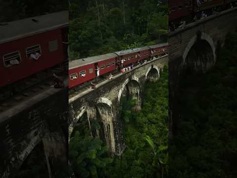 The most stunning train ride in the world is in Sri Lanka 🚂🇱🇰 #ella #kandy #srilanka