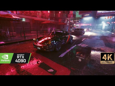 CYBERPUNK 2077 PATH TRACING Gameplay Walkthrough PART 4 [4K PC ULTRA RTX OVERDRIVE] - No Commentary