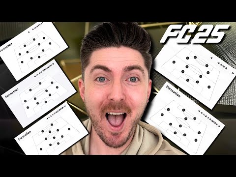 *POST PATCH* Five OP META Two Striker Formation And Tactics To get More Wins In FC25!!!