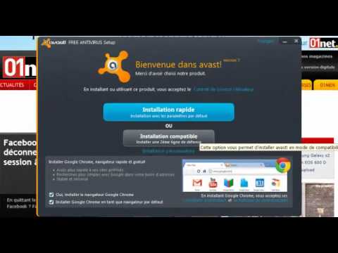 comment installer avast