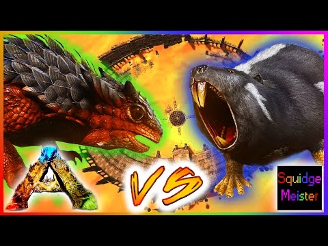Ark: Scorched Earth || BEAVER vs THORNY DRAGON || EPIC ARENA BATTLE