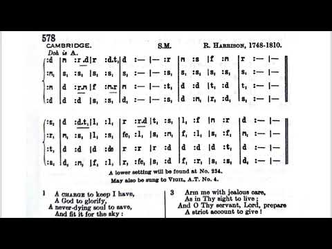 MHB 578 A charge to keep I have