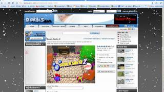 Holiday Flash Game - Drunk Santa 2