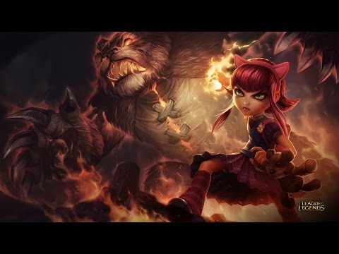 LEAGUE OF LEGENDS - ALL ANNIE SKILL (champion skill spotlight)