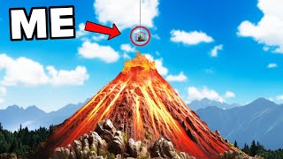 Escape The Volcano Or Die Challenge