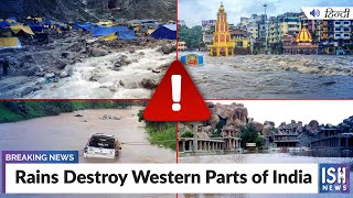 Rains Destroy Western Parts of India