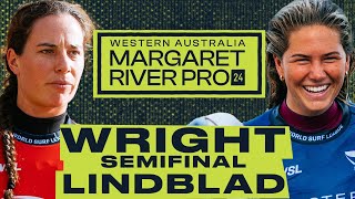Tyler Wright vs Sawyer Lindblad | Western Australia Margaret River Pro 2024 - Semifinals