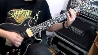 Suffocation - &quot;Devoid of Truth&quot; guitar cover by Hubert Więcek