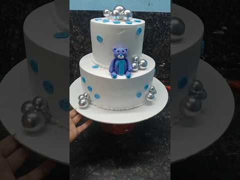 teddy bear #cake ☃️👻Upload short United States  Serbia fake cake for kids #shortsviral #videoshortvi