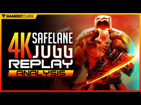FULL GamerzClass Member Replay Analysis by Coach Eidan - 4k Safelane Jugg