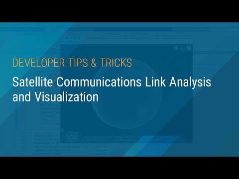 Satellite Communications Link Analysis and Visualization