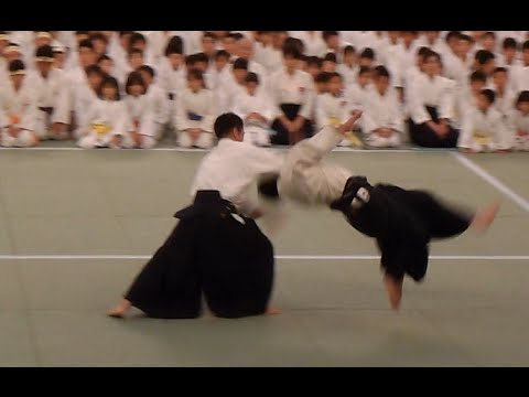 Ueshiba Mitsuteru Waka Sensei at the All Japan Children's Aikido Training Meet