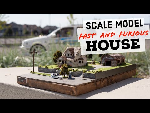 THIS MINIATURE FAST AND FURIOUS HOUSE IS INCREDIBLY REALISTIC!