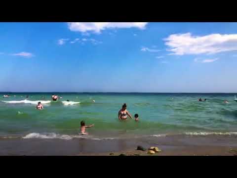  Plaja din Costinesti 17 August 2022 prima parte . #romania #costinesti #mareaneagra 