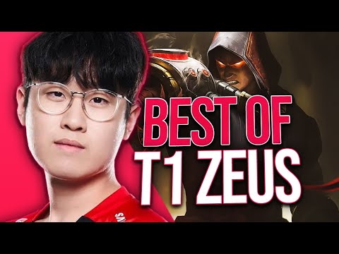 T1 Zeus "INSANE TOPLANER" Montage | Best of Zeus Stream Highlights