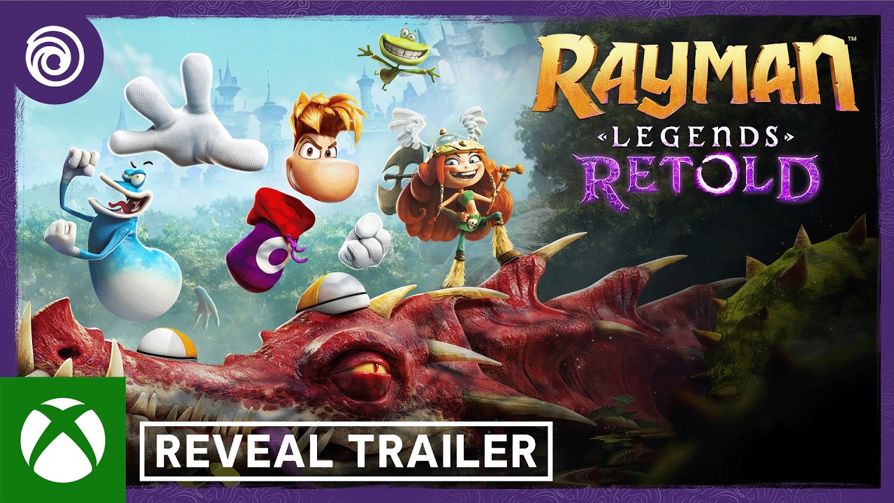 Rayman Legends Retold - Reveal Trailer - YouTube