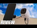 vacos battery security camera outdoor and vacos solar panel unboxing
and review