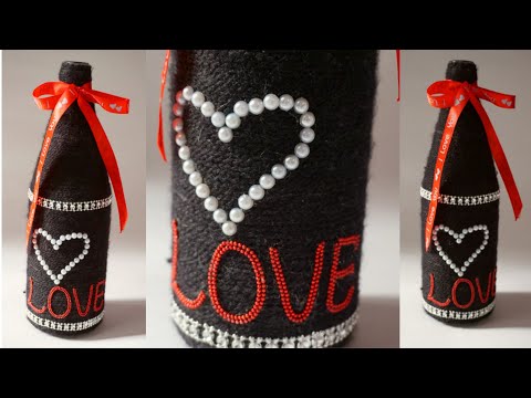 DIY Glass Bottle Art | HOME Decor Ideas | Arzoo Vlogs