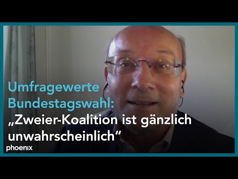 Prof. Emanuel Richter (Politikwissenschaftler) zu neuen Umfragewerten der Bundestagswahl