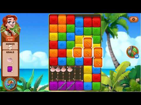 Lost Island Blast Adventure Level 443 - No Boosters