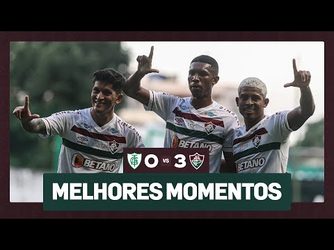 AMÉRICA-MG 0 X 3 FLUMINENSE  | 1ª RODADA DO CAMPEONATO BRASILEIRO 2023 | MELHORES MOMENTOS