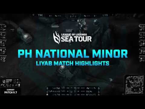 Liyab - LoL: National Minor Finals Highlights