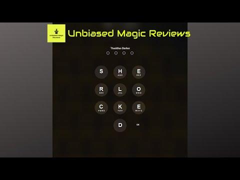 Requested Magic Review - Sherlocked 2.0 by Thaddius Barker