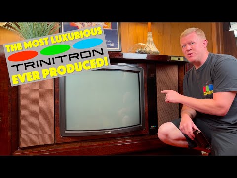 1981 Sony Trinitron KV-3000R: Das luxuriöseste Trinitron aller Zeiten!!!