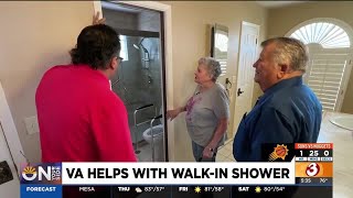 Glendale couple claims VA program didn’t fully pay for shower remodel