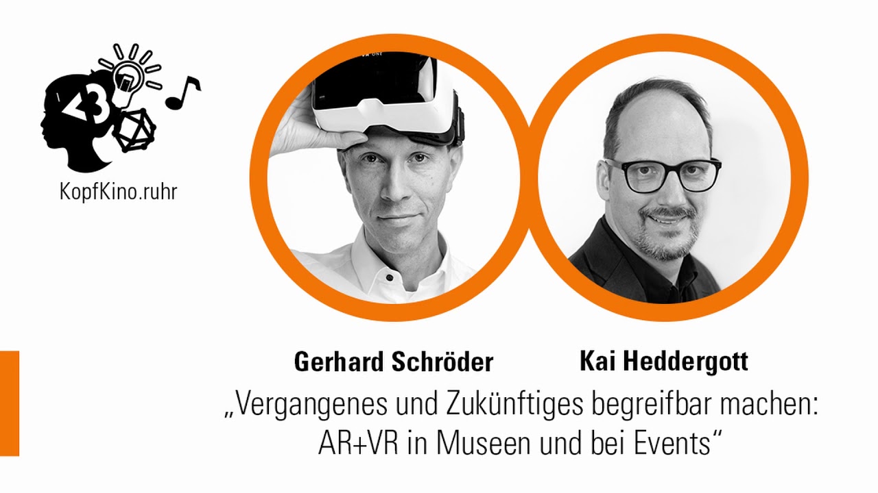 Vergangenes und Zukünftiges begreifbar machen: AR+VR in Museen, KopfKino Ep. 51