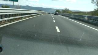 preview picture of video 'Auto Estrada Italiana Siena - Roma'