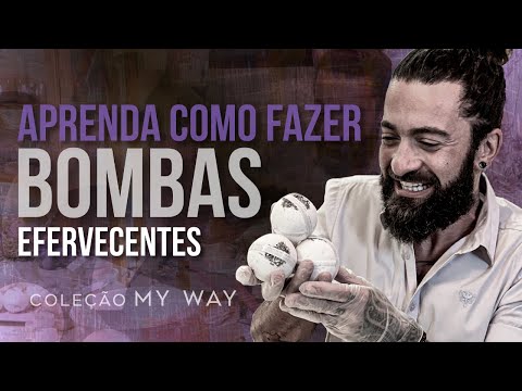 Learn how to make a fizzy ball / Fizzy Bomb / Bath Balls