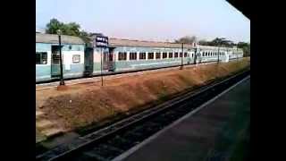 preview picture of video 'MAO - CSTM Jan Shatabdi Express Passing Through Karmali'