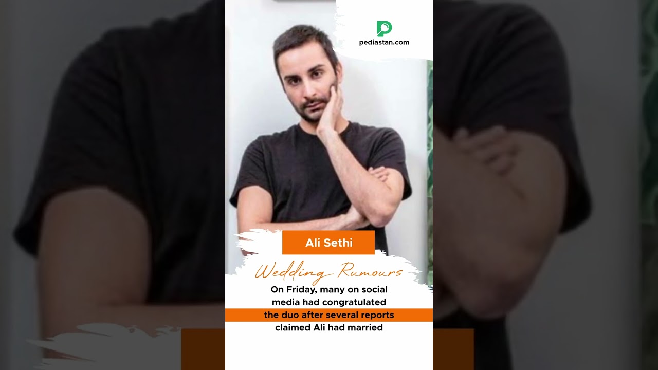 Pakistani singer Ali Sethi breaks silence on wedding rumours with Salman Toor #pakistan #alisethi