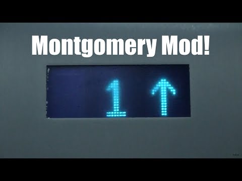 Otis (mod by Montgomery) Traction Elevators @ 705 Baker Center - Minneapolis, MN