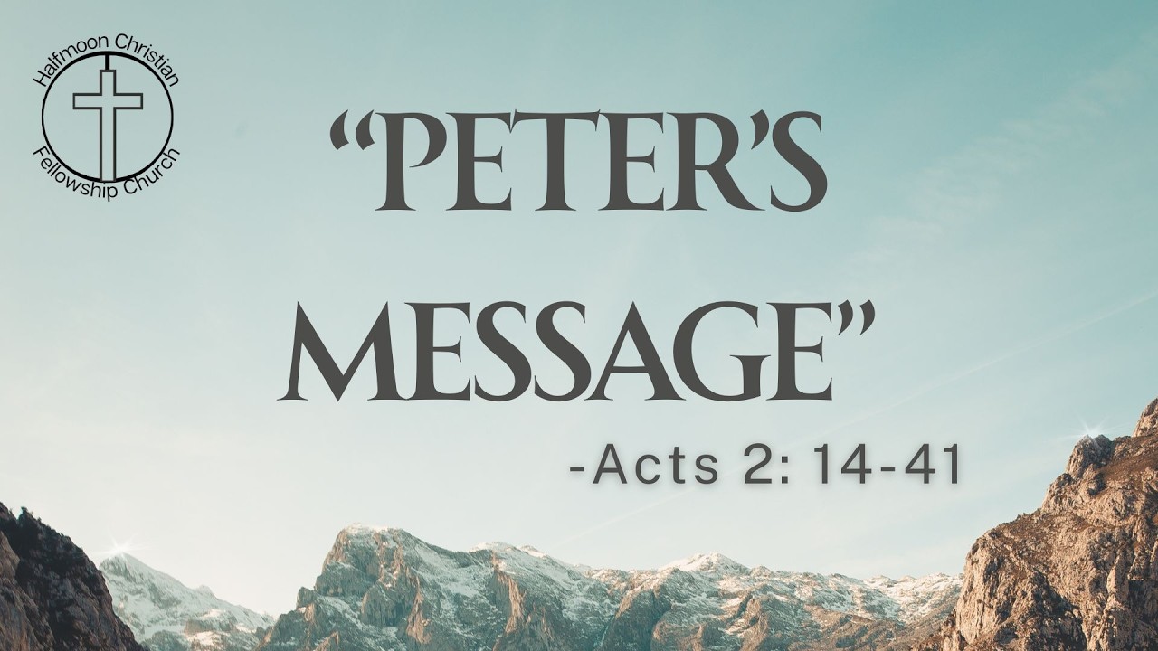 Peter's Message