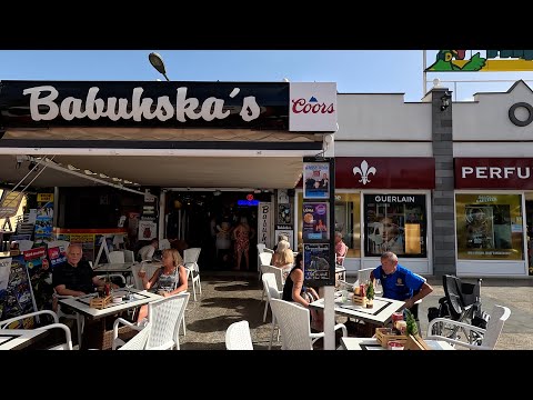 Tenerife - San Miguel Shopping Centre & A Great Bar.. Costa Adeje...