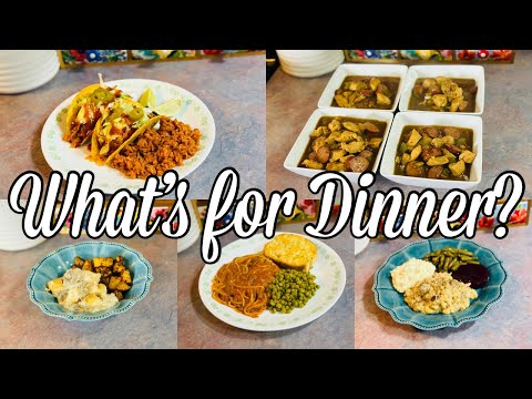 What’s for Dinner | SIMPLE BUDGET FRIENDLY Family Meal Ideas | November 2025 