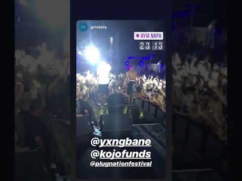 Yxng Bane & Kojo Funds at Plug Nation Festival 2019