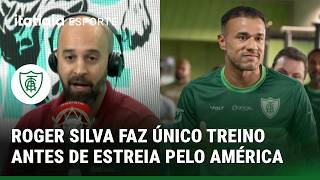 ROGER SILVA LIDERA PRIMEIRA ATIVIDADE NO AMÉRICA ANTES DE DUELO COM SAMPAIO CORRÊA-RJ