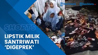 Viral Video Lipstik 'Digeprek' Pakai Palu oleh Pengurus Ponpes, Diduga Milik Santriwati