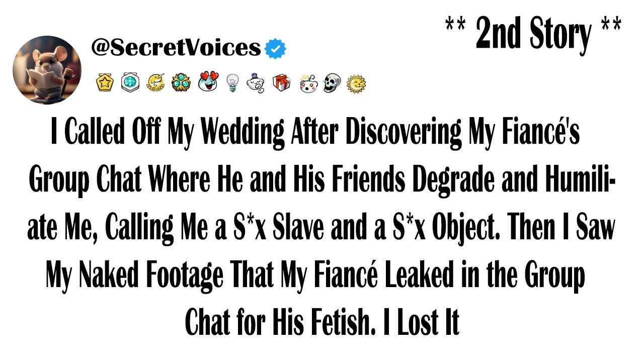 I Called Off My Wedding After Discovering My Fiancé's Group Chat Where He and His Friends Degrade...